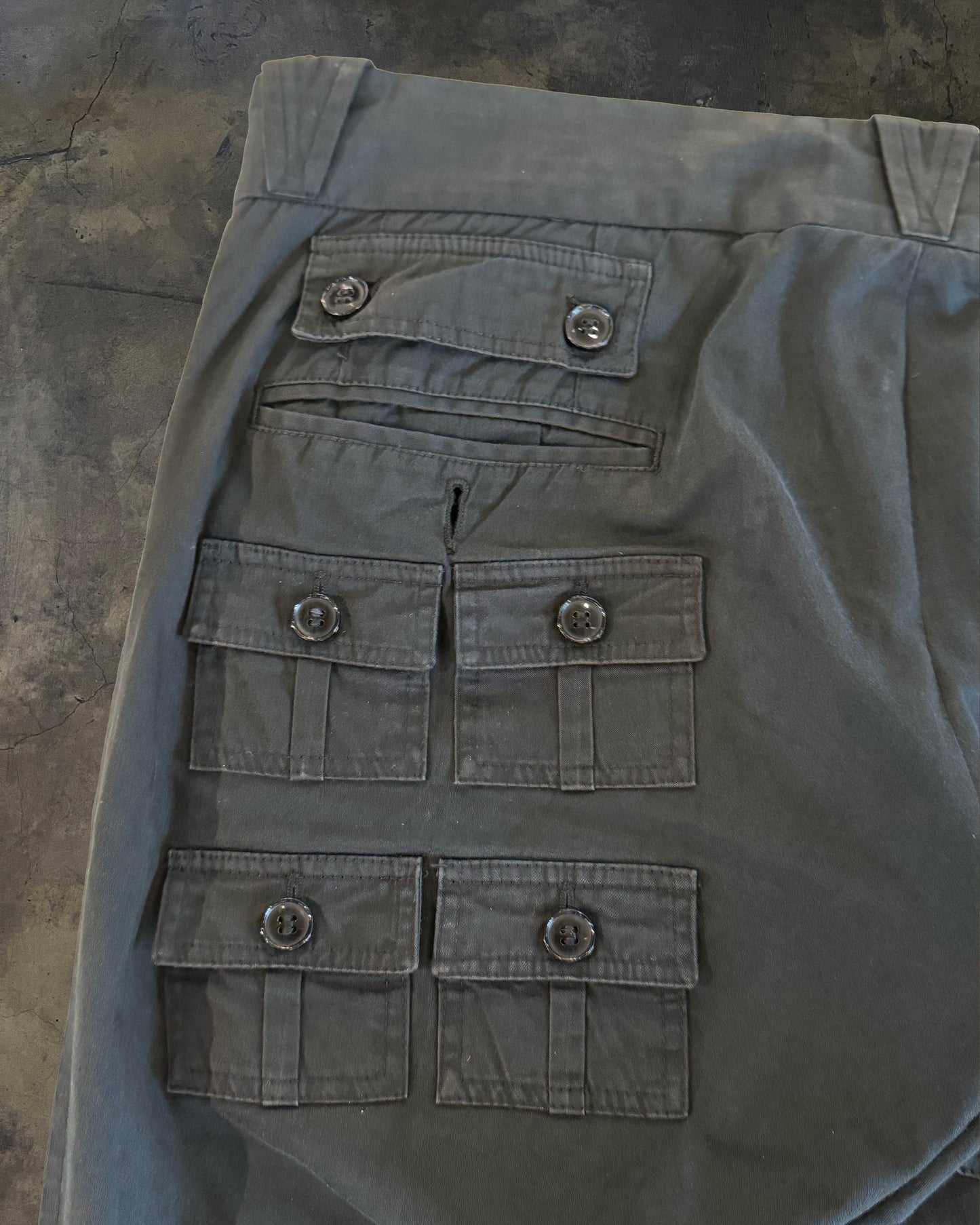 DOLCE GABBANA SS2008 RUNWAY MULTI POCKET CARGO