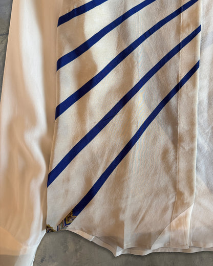 DRIES VAN NOTEN FW2012 RUNWAY ABSTRACT SHIRT
