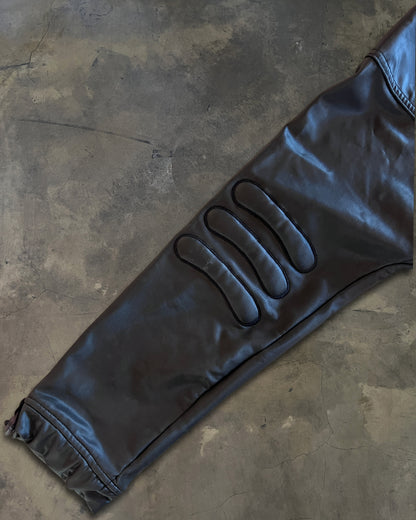 EMPORIO ARMANI LEATHER PARKA