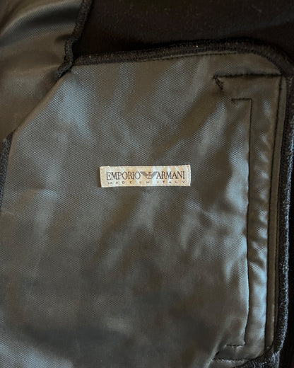 EMPORIO ARMANI LEATHER PARKA