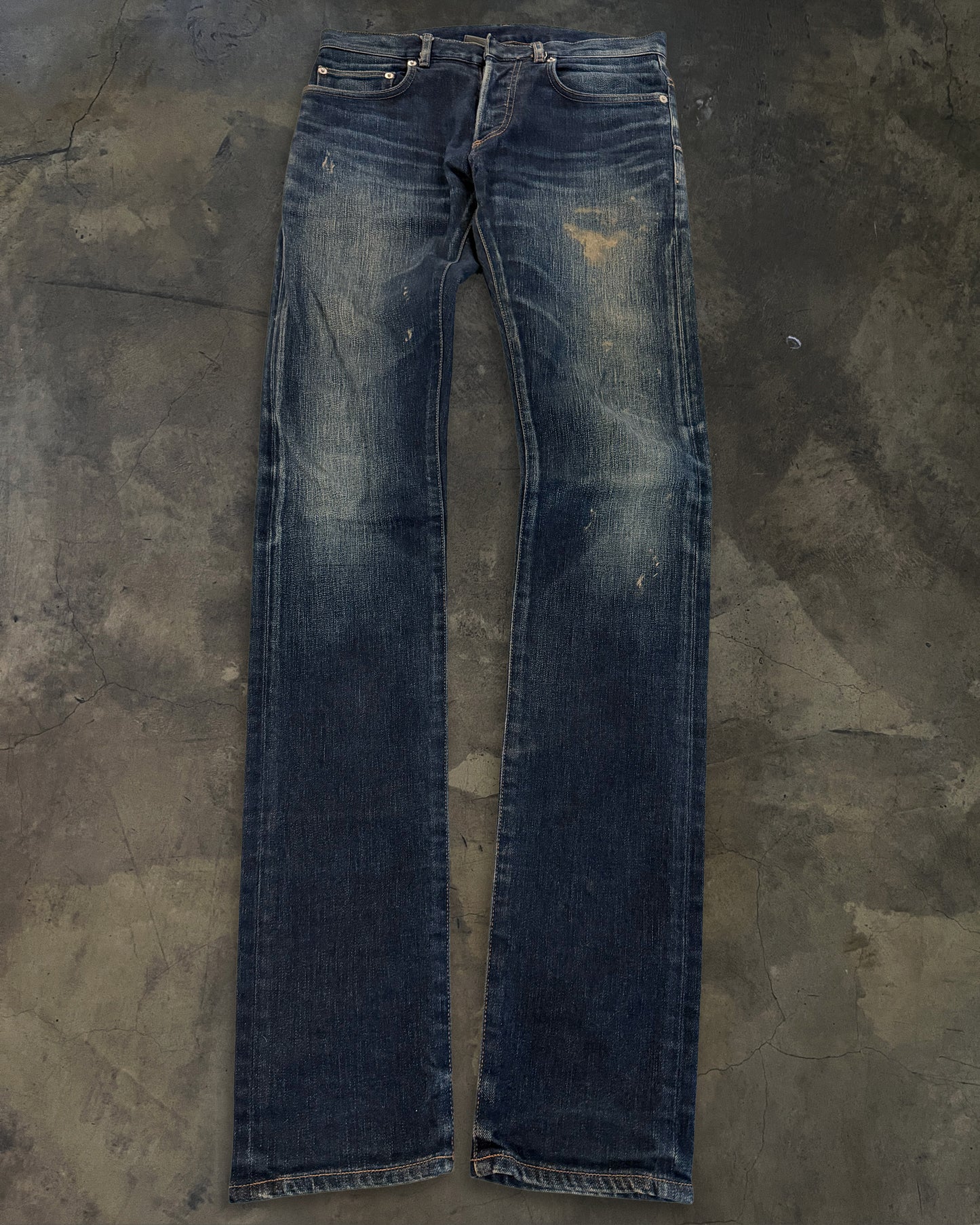 DIOR HOMME AW2011 INDIGO DENIM