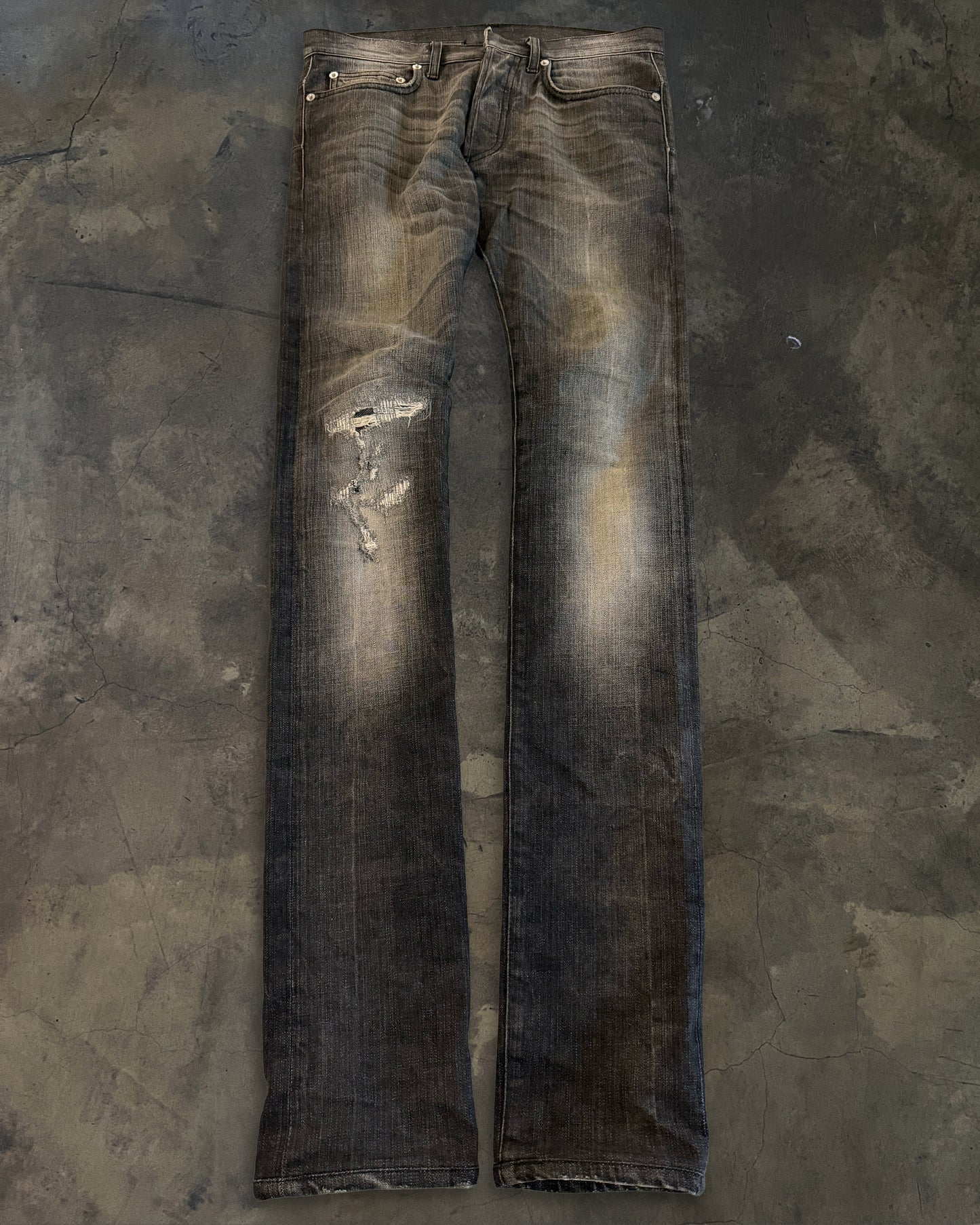 DIOR HOMME AW2010 REPAIRED "JAKE" DENIM