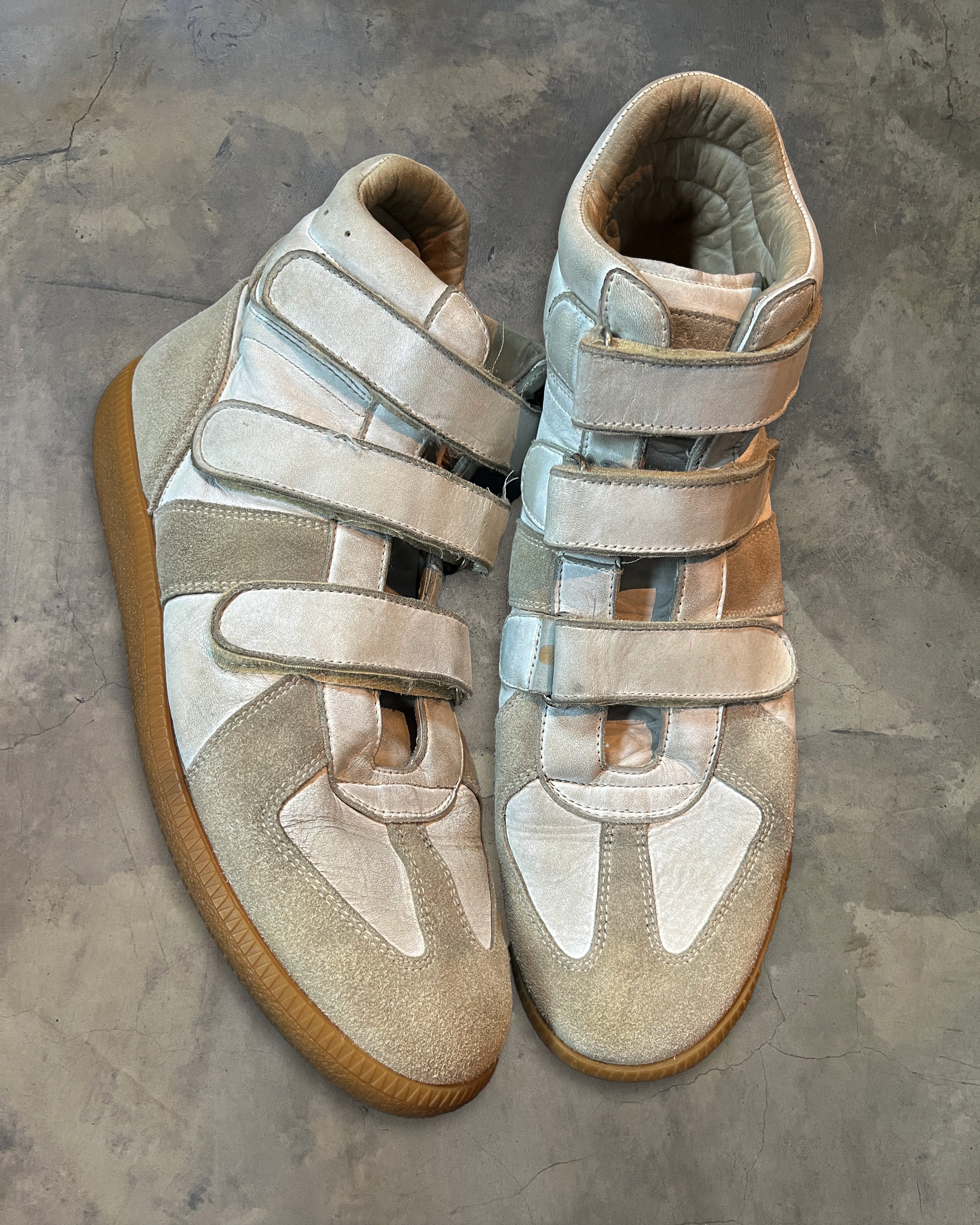 MAISON MARGIELA VELCRO HIGH TOP GAT glam archive