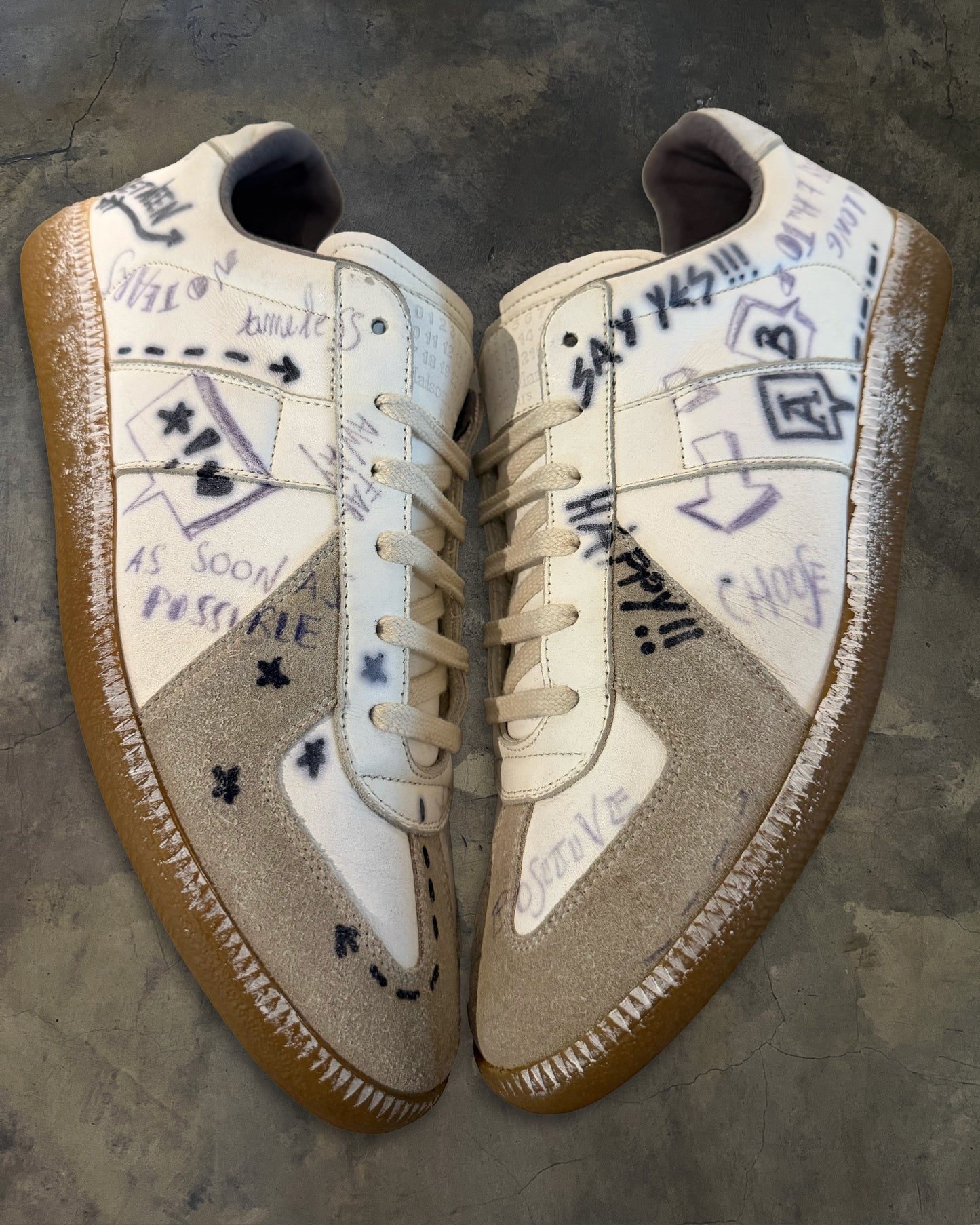 MAISON MARGIELA SS2020 "GRAFFITI" GAT 43.5