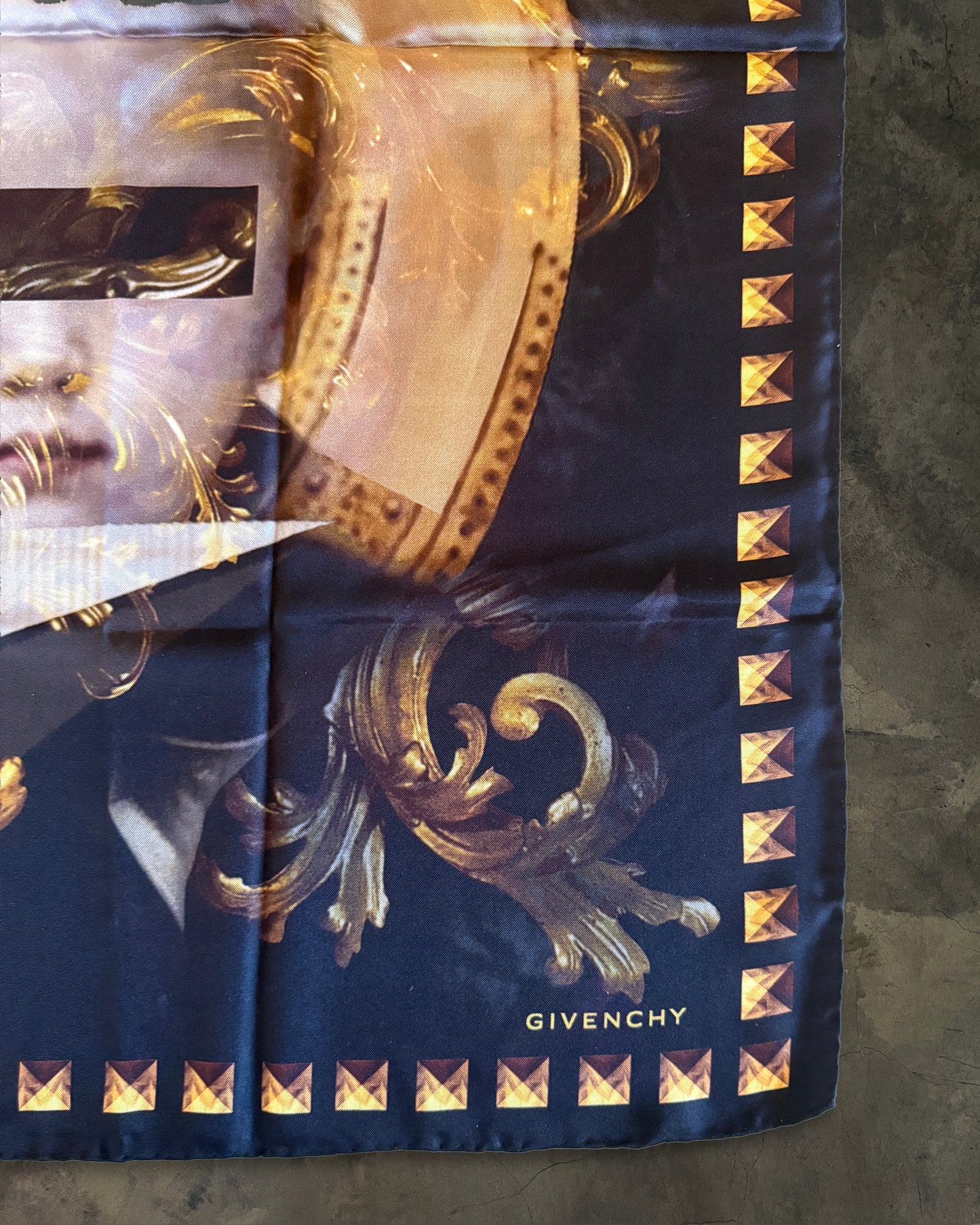 GIVENCHY MADONNA & CHILD SCARF