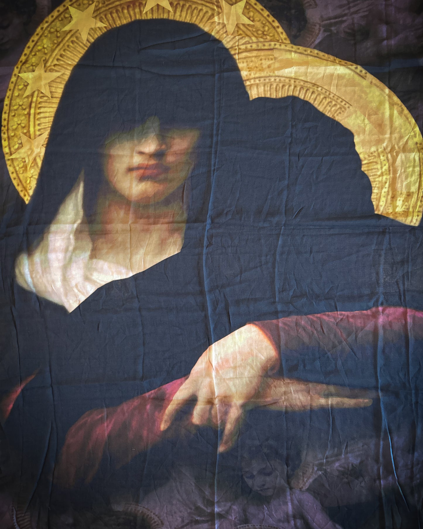 GIVENCHY SS2013 MADONNA SCARF