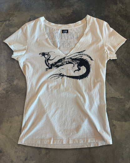 LGB DRAGON TRIP V NECK TEE