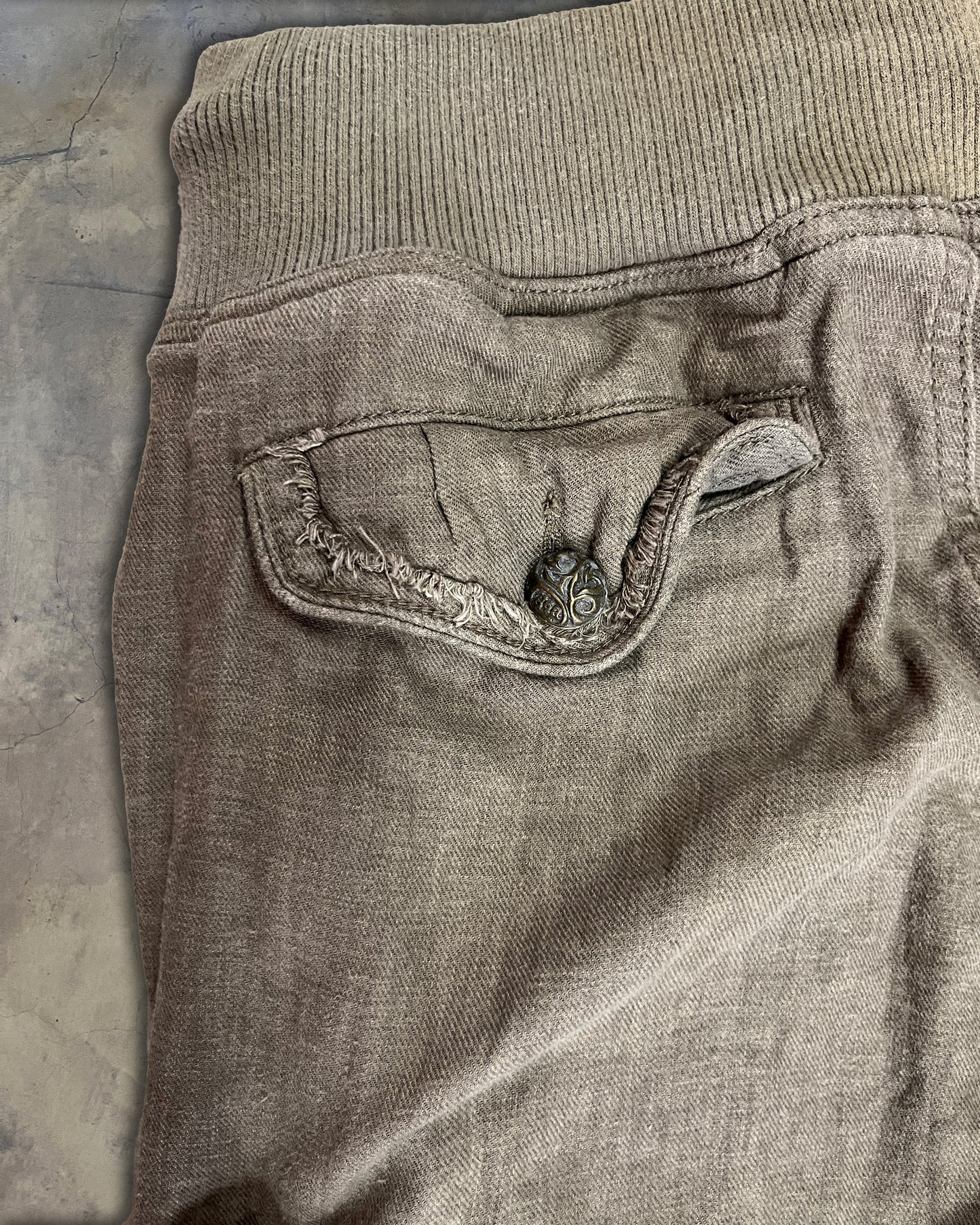 G.O.A CARGO PANTS WITH BRASS HARDWARE