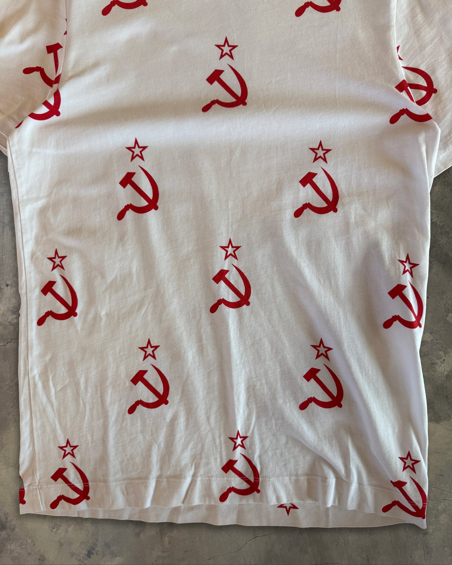 GOSHA RUBCHINSKIY HAMMER AND SICKLE TEE