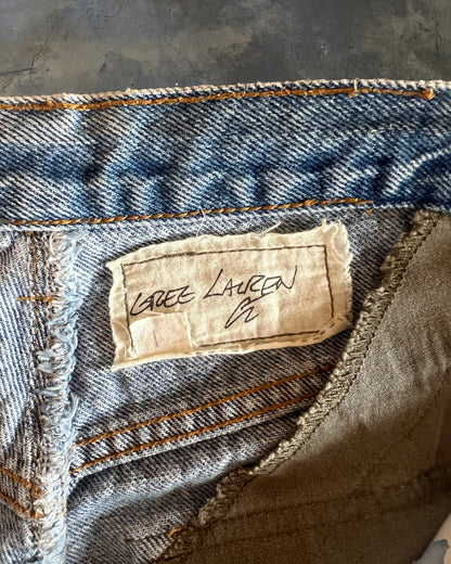 GREG LAUREN HYBRID CARGO ARMY JOGGERS