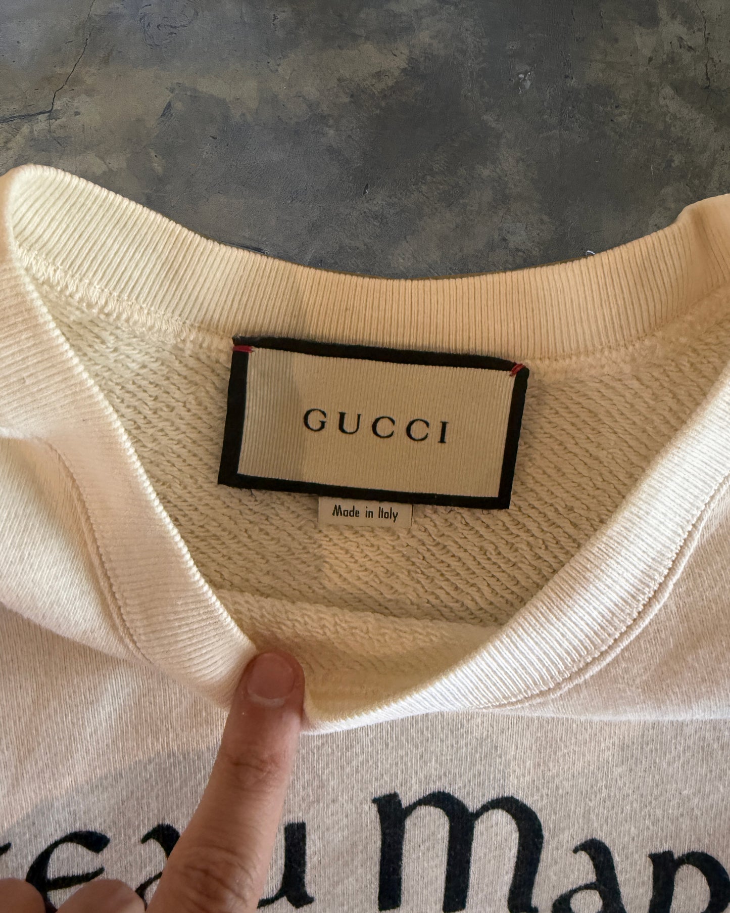 GUCCI CRUISE 2019 CHATEAU MARMONT HOLLYWOOD SWEATER