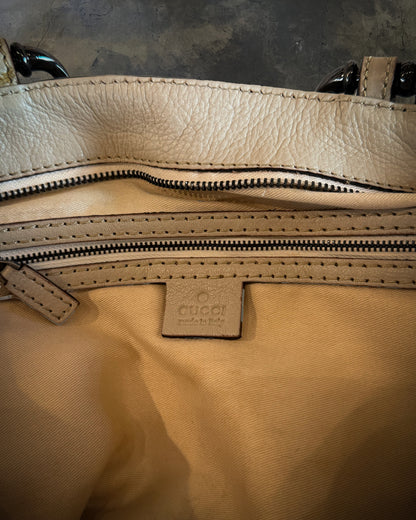 GUCCI SS2010 MONOGRAM TECHNO HORSEBIT TOTE