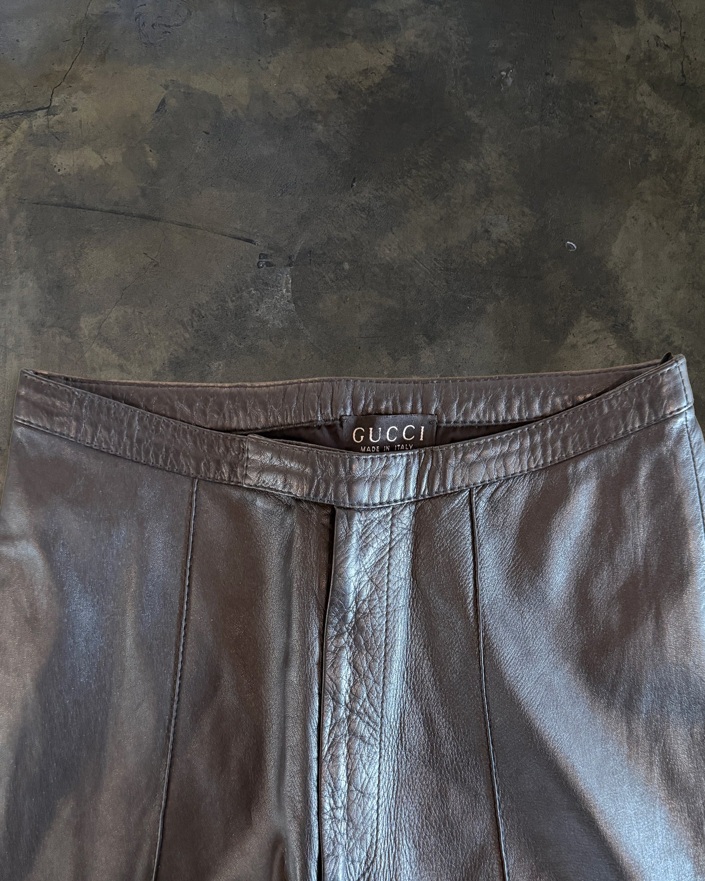 GUCCI TOM FORD FW1996 LEATHER PANTS