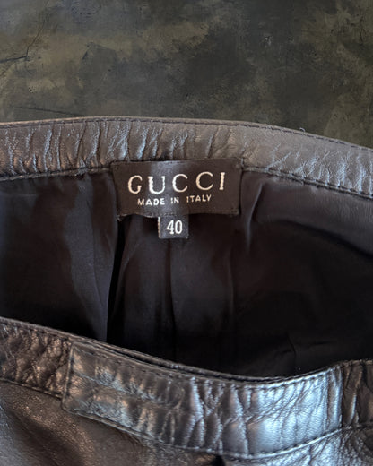 GUCCI TOM FORD FW1996 LEATHER PANTS