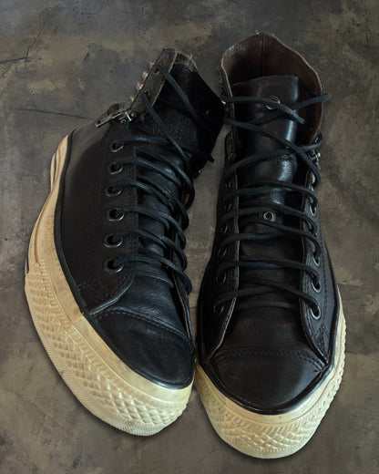 CONVERSE X JOHN VARVATOS LEATHER HIGH TOPS
