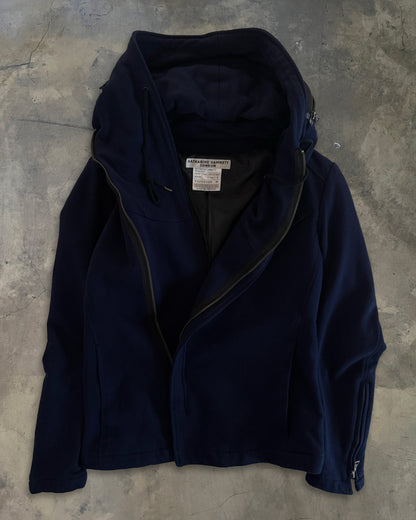 KATHERINE HAMNETT ASYMMETRICAL HOODED JACKET