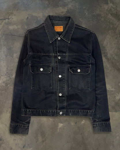 HELMUT LANG AW1998 BROKEN-IN DENIM LOWER 2 POCKET JACKET