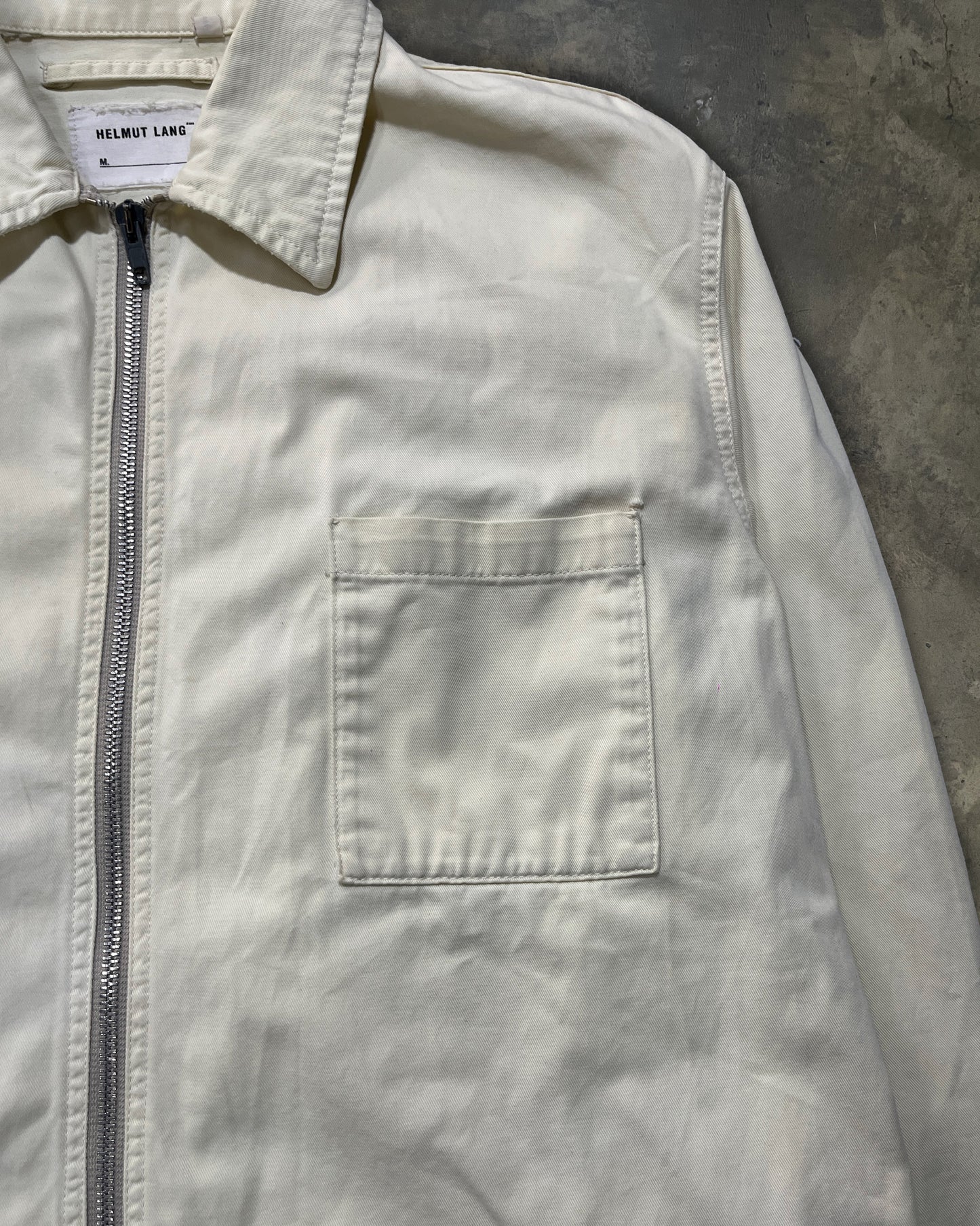 HELMUT LANG SS00 ONE POCKET COTTON TWILL JACKET