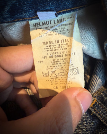 HELMUT LANG AW1999 PAINTER JEANS