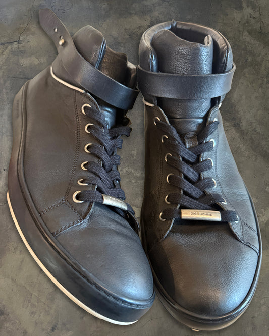 DIOR HOMME 2014 LEATHER STRAP HIGHTOP