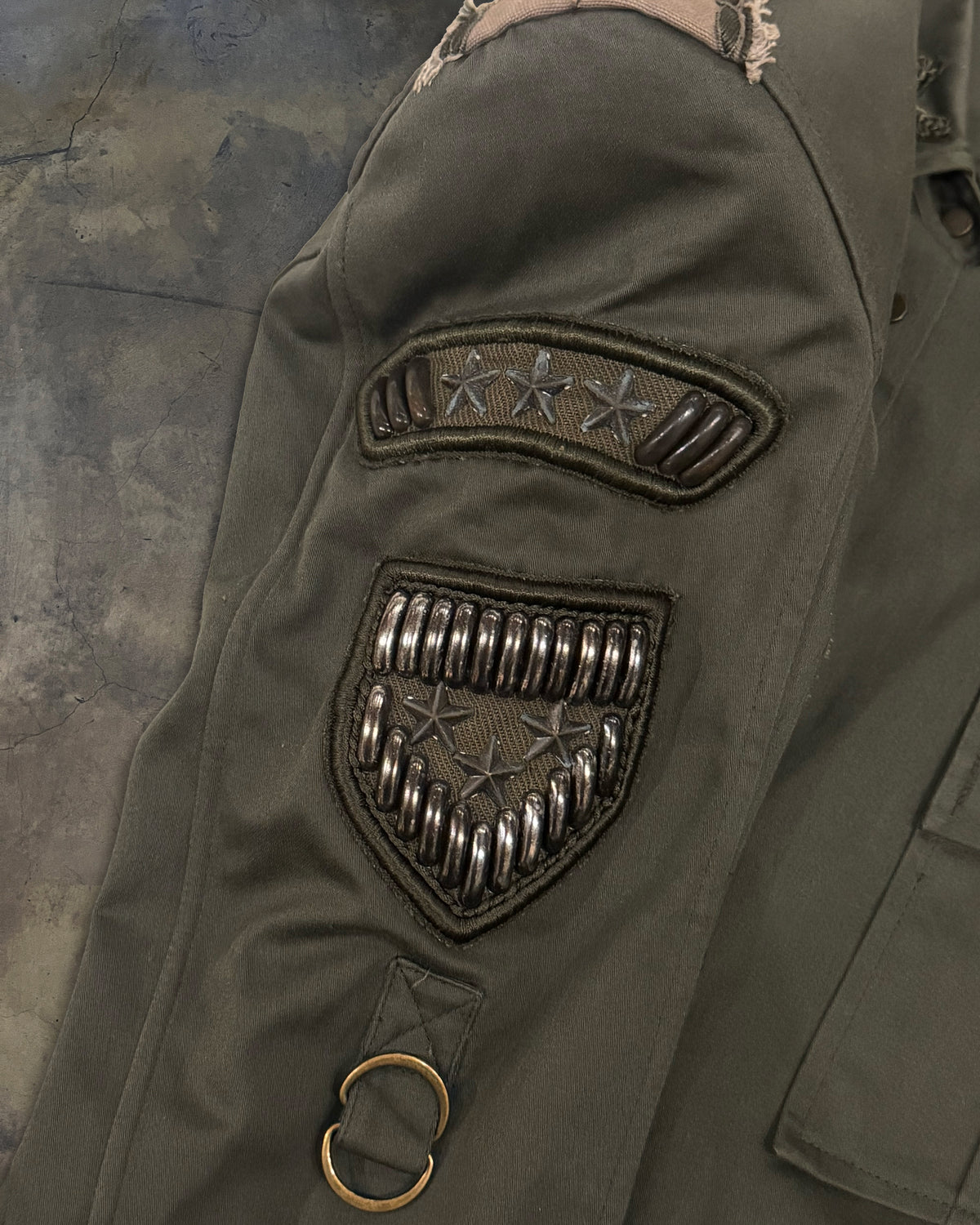 BALMAIN SS2010 MILITARY SHIRT