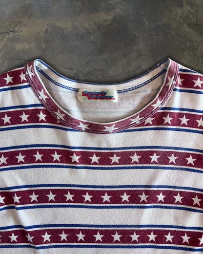 VINTAGE HYSTERIC GLAMOUR STAR STRIPPED TEE