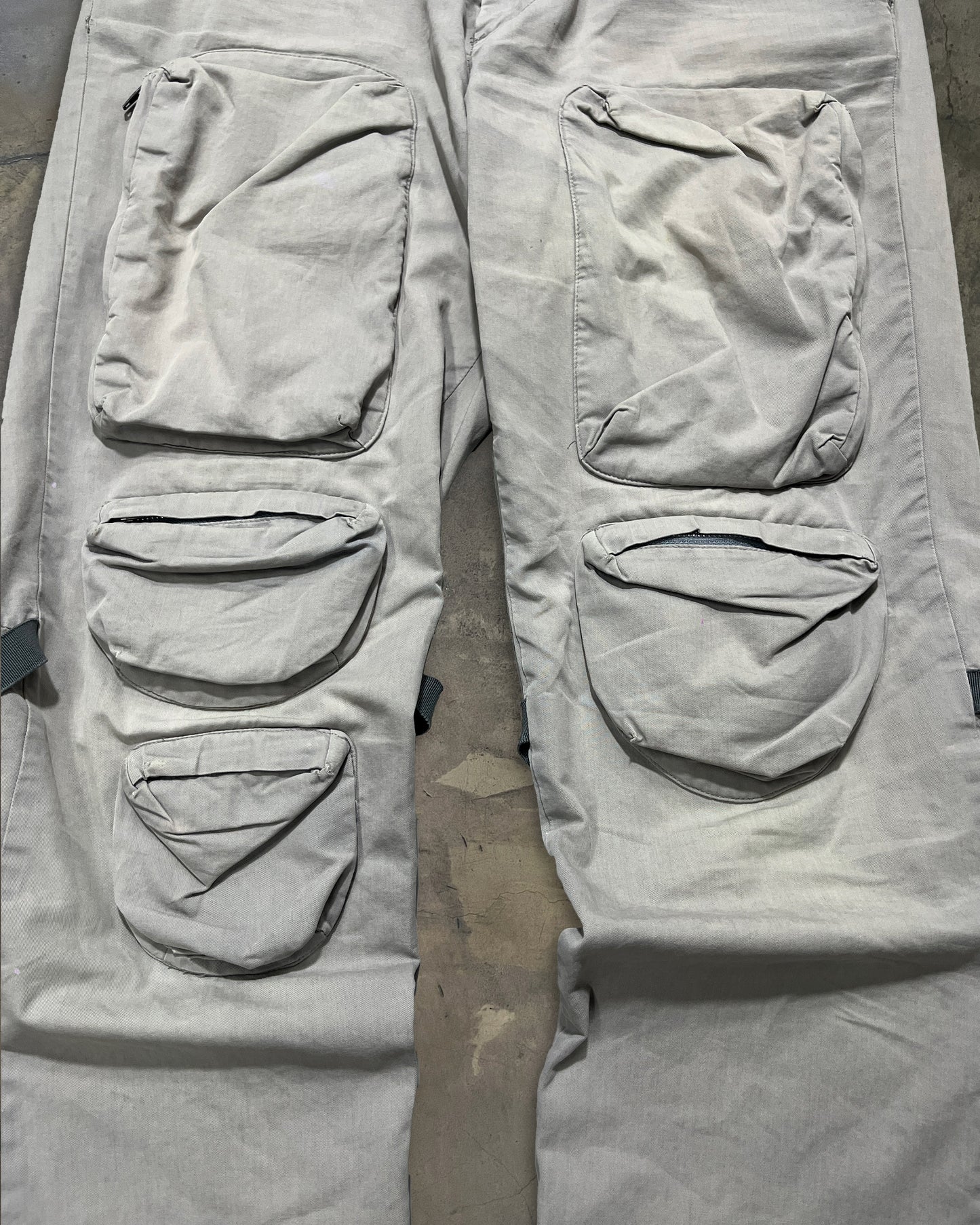 HELMUT LANG SS2000 FLIGHT CARGO PANTS WITH 3D POCKETS