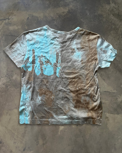 ISSEY MIYAKE PRINTED ABSTRACT TEE