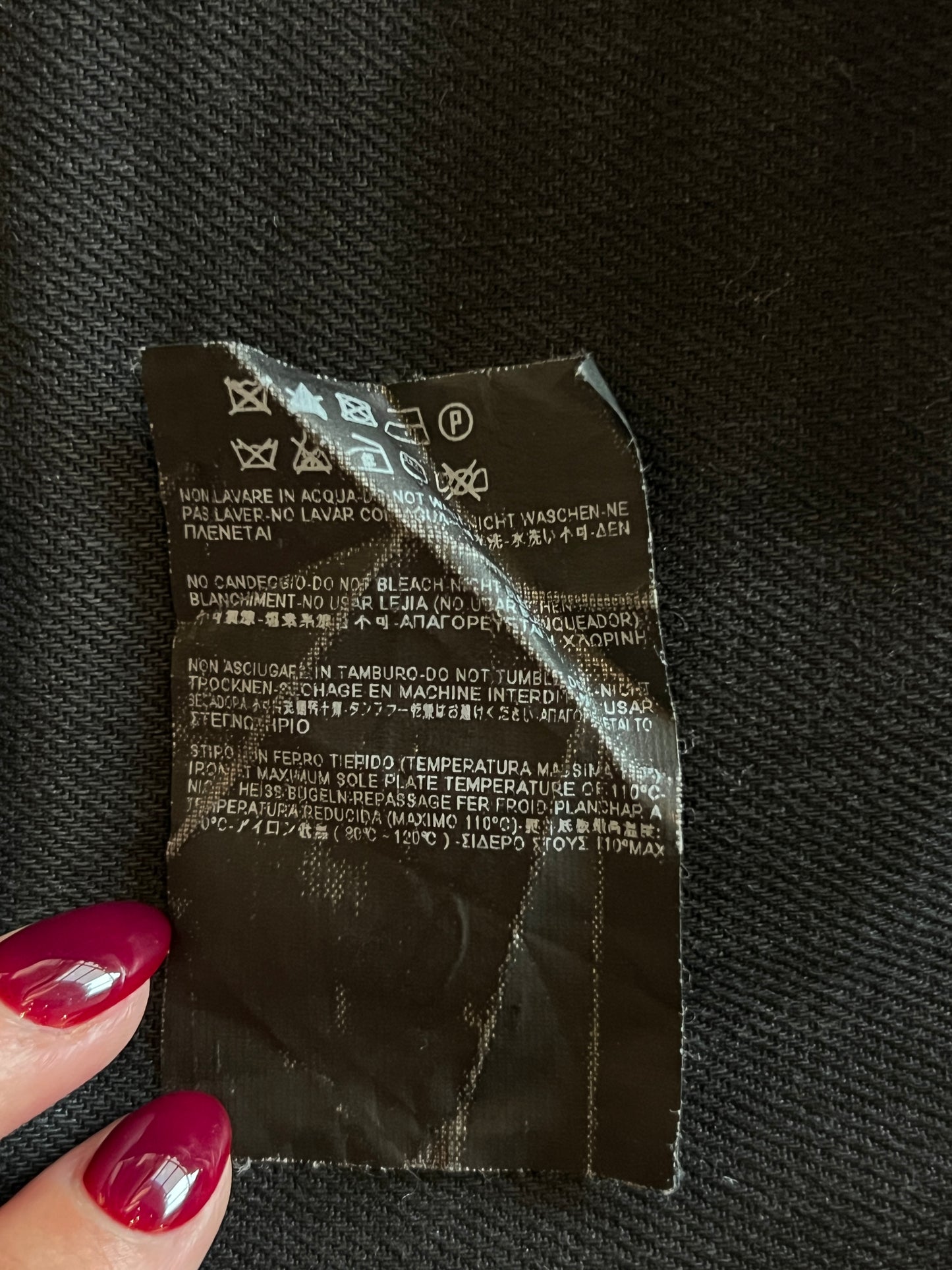 SAINT LAURENT SS2014 D04 LEATHER KNEE EMBELLISHMENTS BIKER DENIM