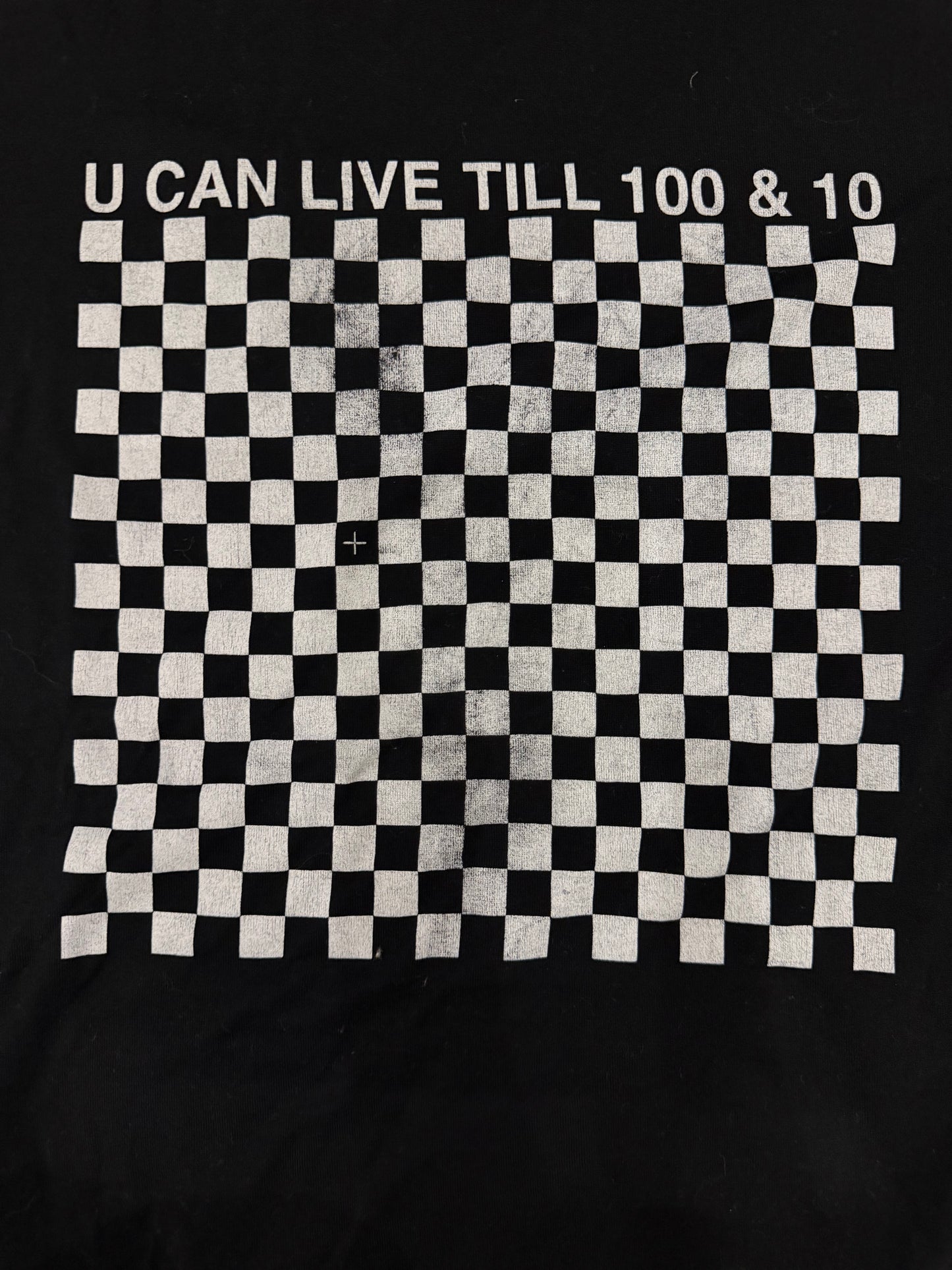 DIOR HOMME SS2006  "U CAN LIVE TILL 100 & 10" TEE
