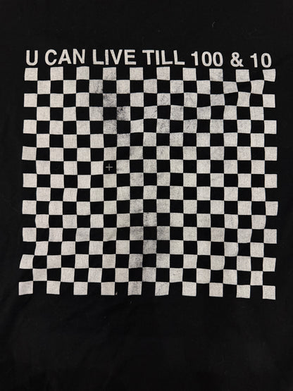 DIOR HOMME SS2006  "U CAN LIVE TILL 100 & 10" TEE