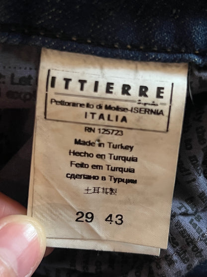 GALLIANO SKINNY WASHED DENIM