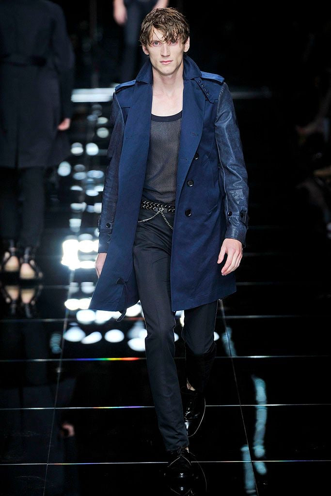 BURBERRY PRORSUM SS2011 STUDDED CHAIN BELT