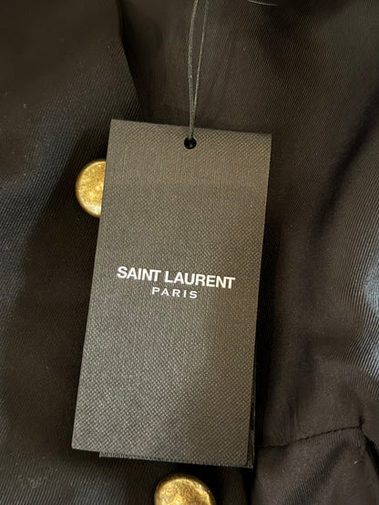 SAINT LAURENT SS2015 GOLDEN LINE CHINESE TUNIC JACKET