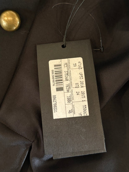 SAINT LAURENT SS2015 GOLDEN LINE CHINESE TUNIC JACKET