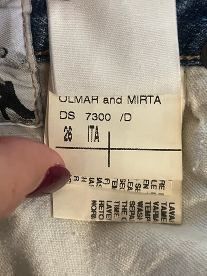 RICK OWENS DRKSHDW AW2007 " EXPLODER" DETROIT CUT DENIM