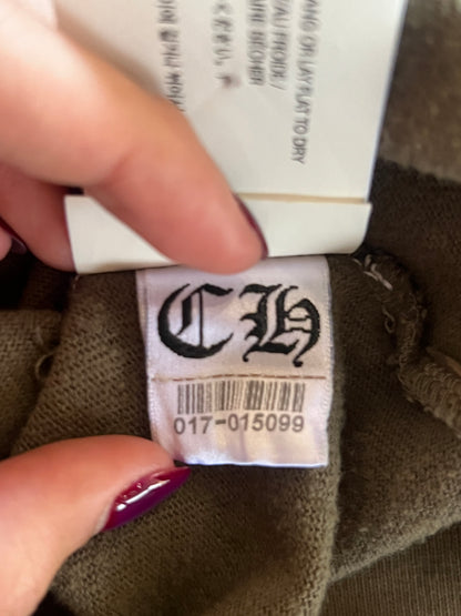 CHROME HEARTS CEMETERY CROSS CREWNECK