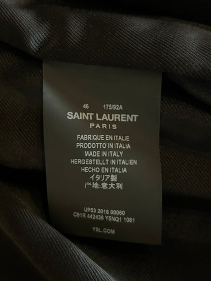 SAINT LAURENT FW2016 RIVET FIREWORKS LEATHER JACKET