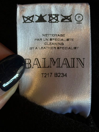 BALMAIN FW2010 3D EAGLE WING BOMBER JACKET