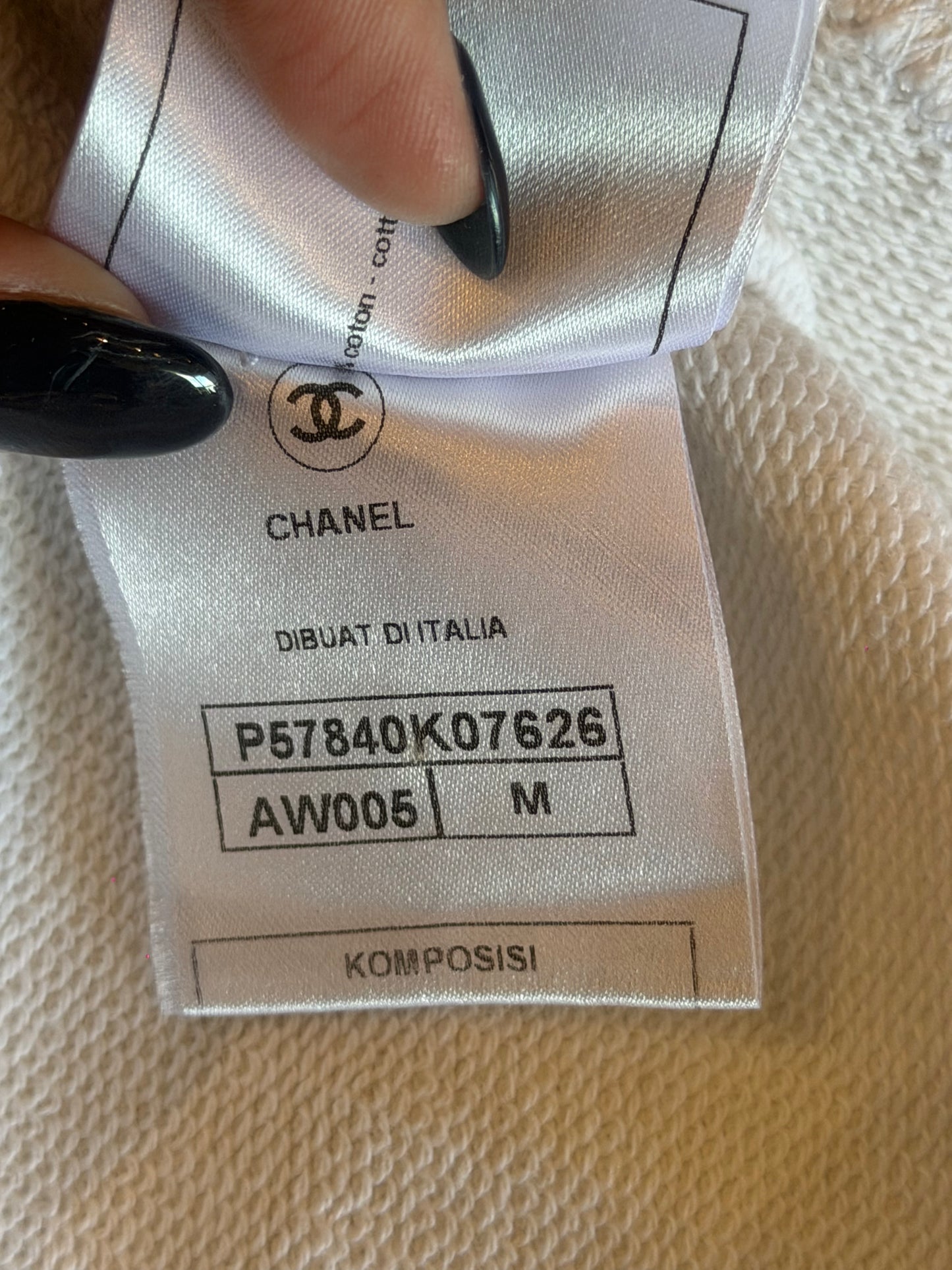 CHANEL AW2005 LAUREL CC TEE