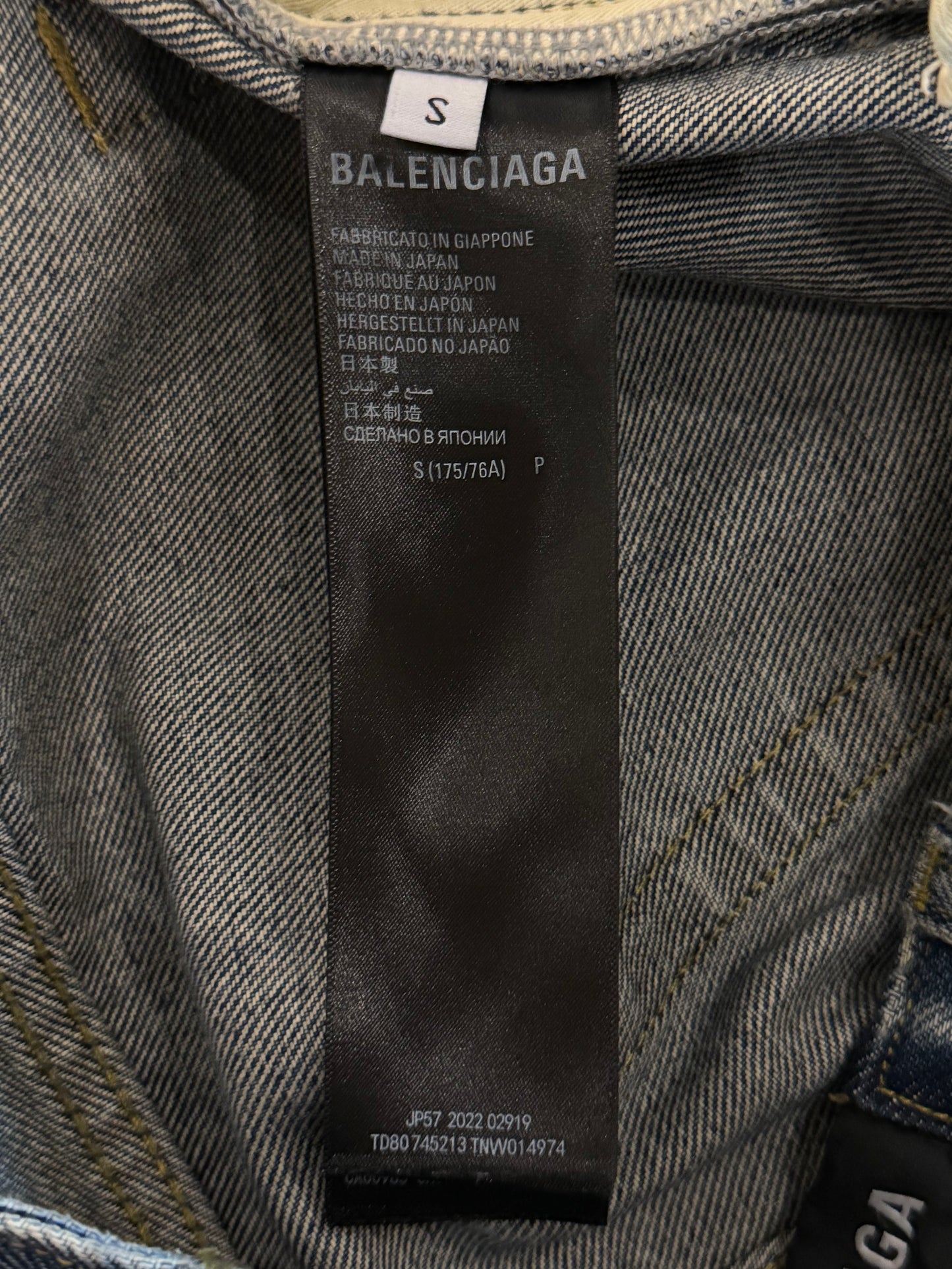 BALENCIAGA SS2022 MUD SHOW SKATER JEANS