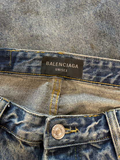 BALENCIAGA SS2022 MUD SHOW SKATER JEANS