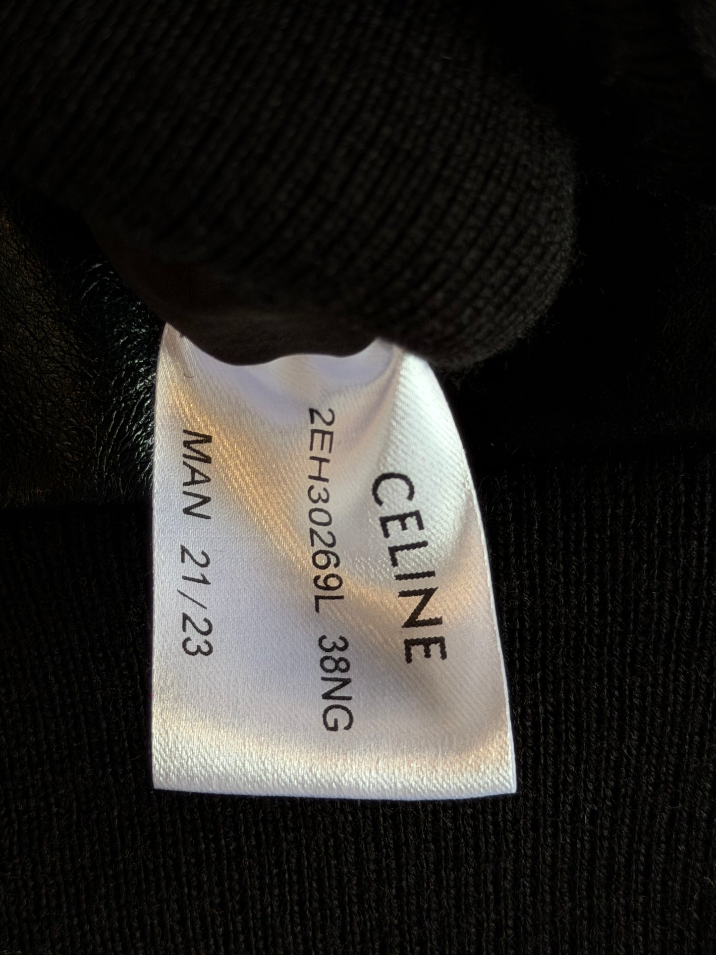 1/1 CELINE SS2022 SUEDE LAMBSKIN LEATHER JACKET