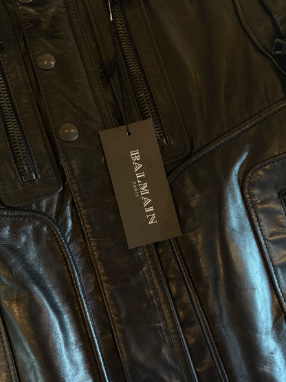 BALMAIN SS2011 LEATHER MOTARDO JACKET