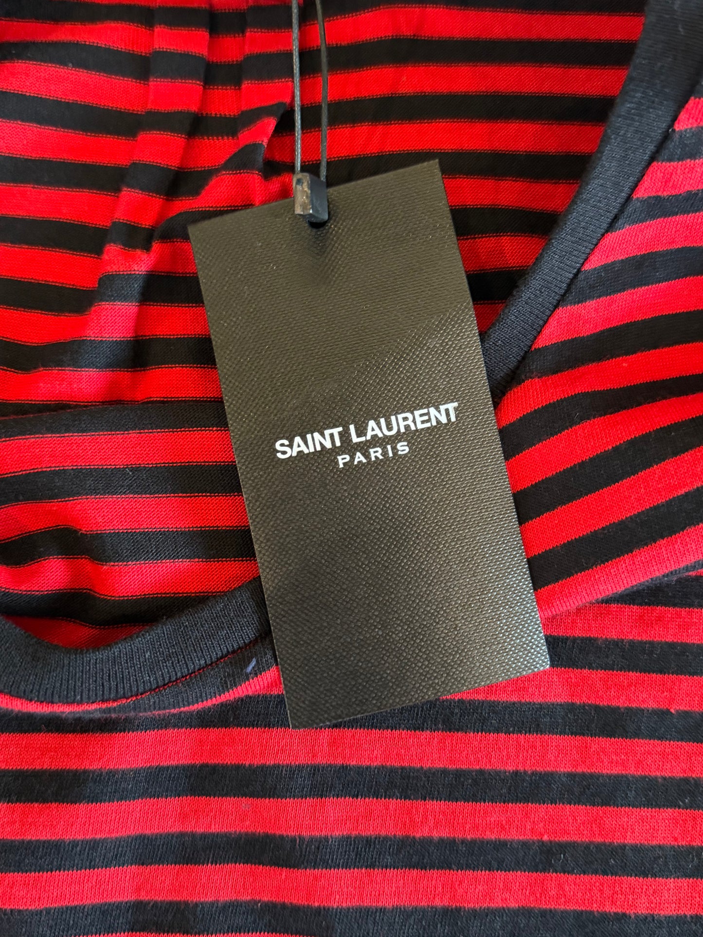 SAINT LAURENT AW2015 STRIPED TEE