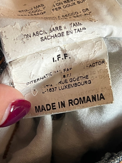 DIRK BIKKEMBERGS 90'S LEATHER SNAP DENIM