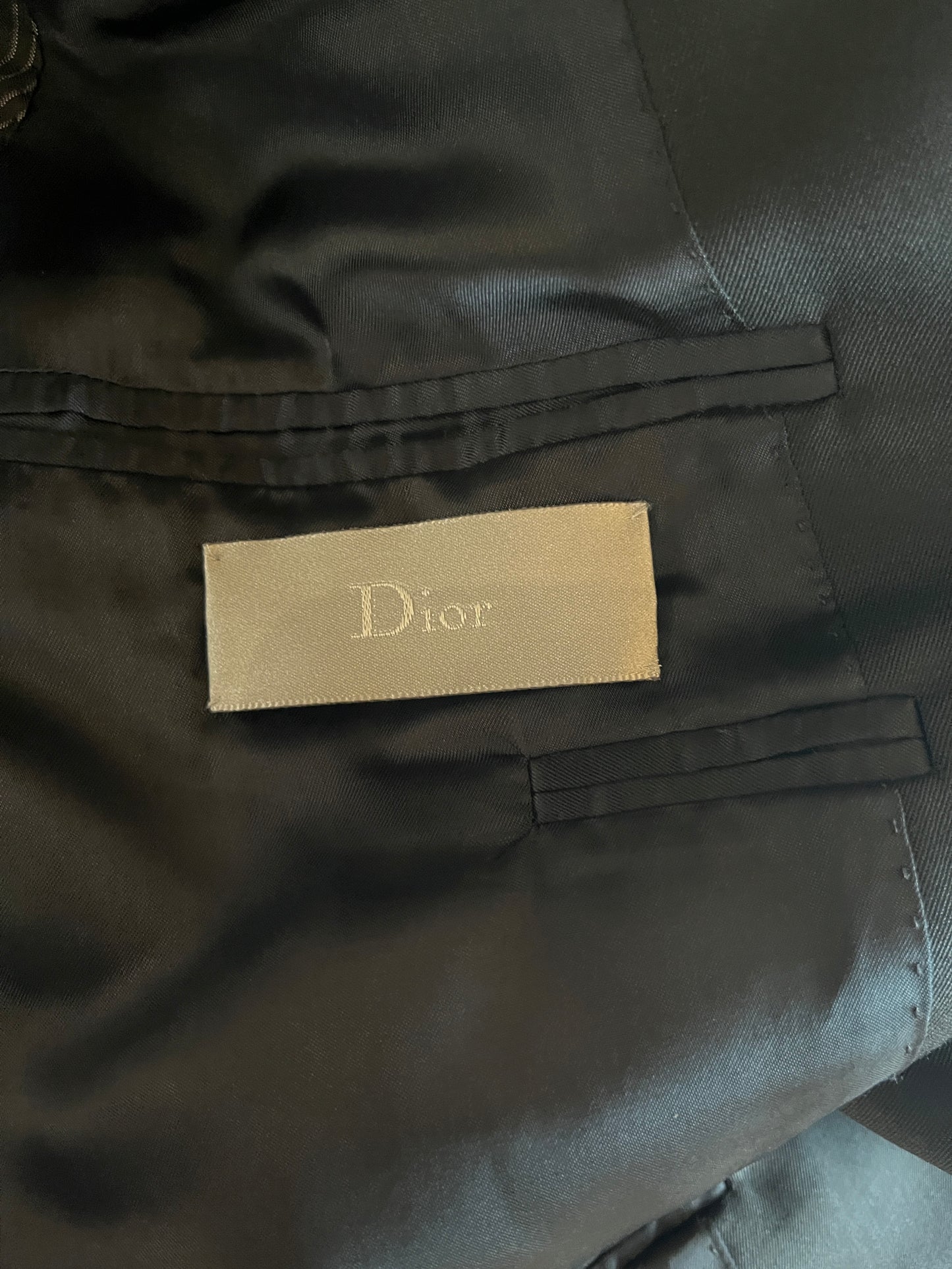 DIOR HOMME SS2007 "WE LOOK GOOD TOGETHER" LE SMOKING BLAZER