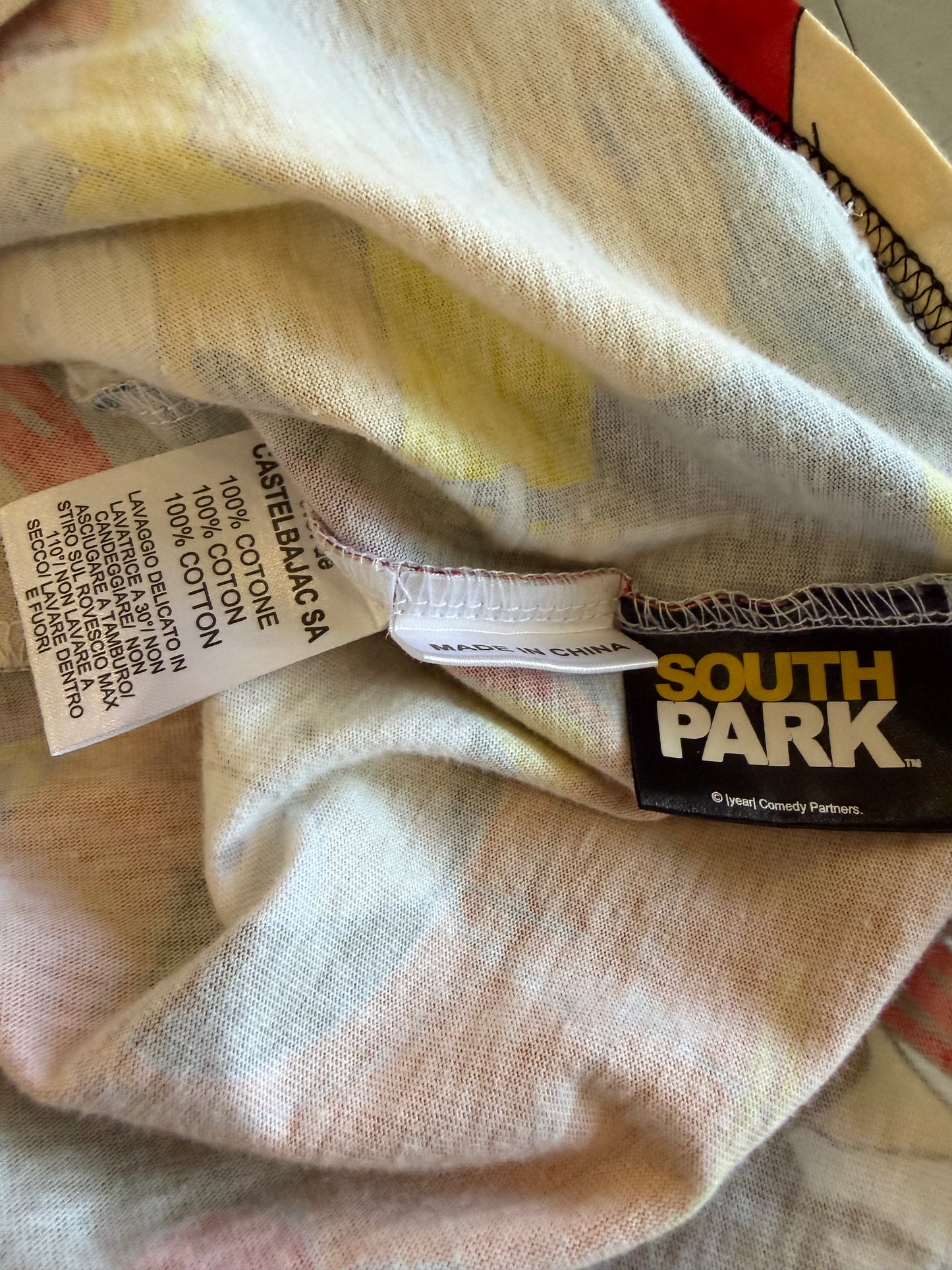 JC/DC FW2010 SOUTH PARK HOODED TOP