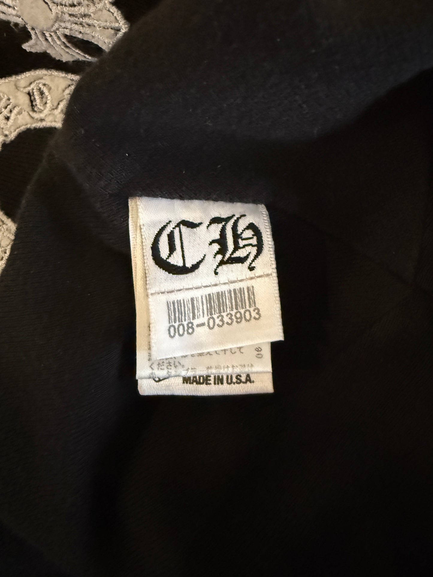 CHROME HEARTS HORSESHOE EMBROIDERED THERMAL BEANIE