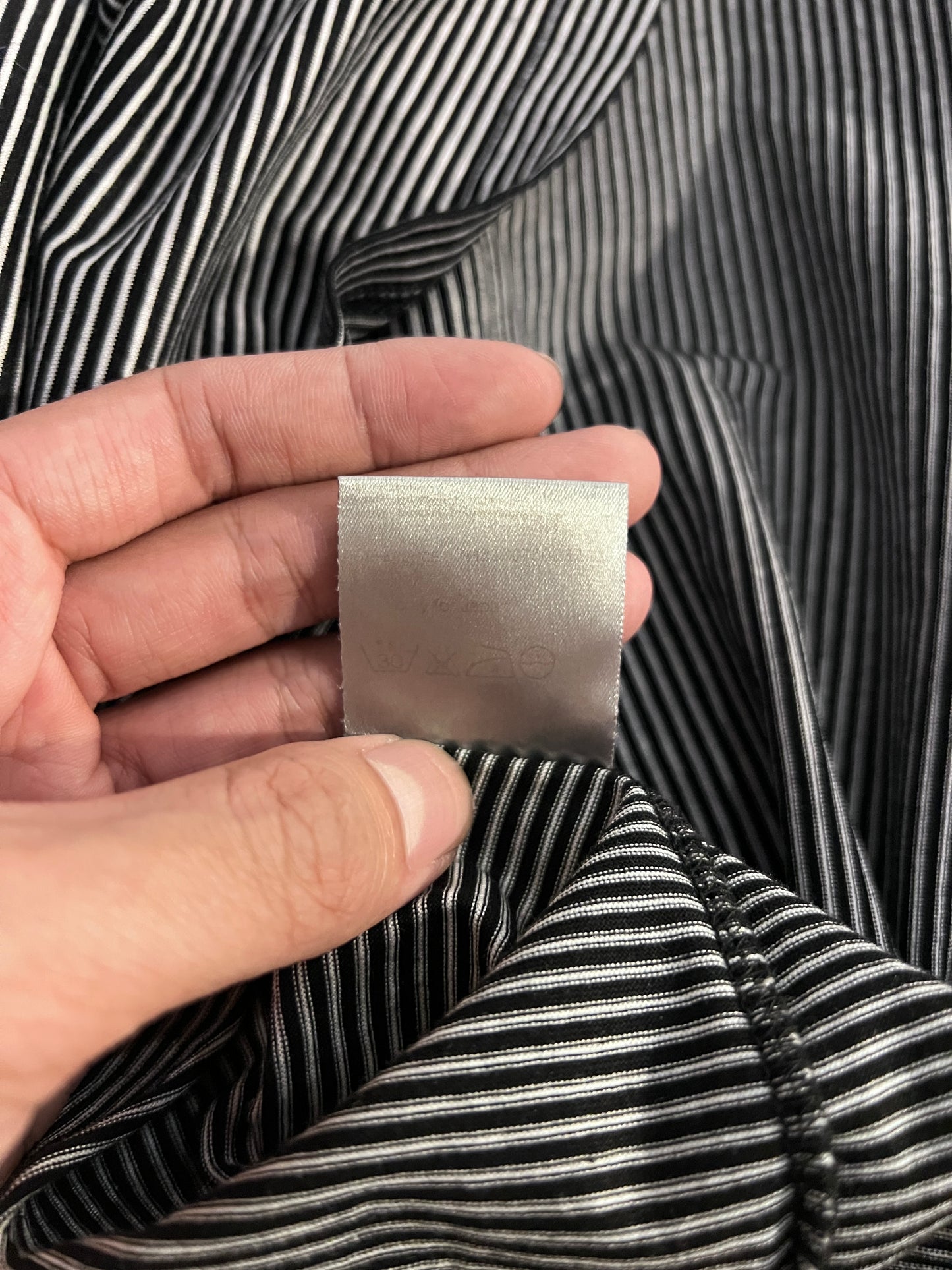 DIOR HOMME STRIPED BEE POLO SHIRT